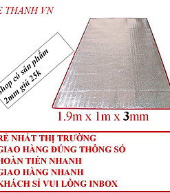 Mua Chiếu ngủ trưa văn phòng loại dày 3.5mm - VIỀN ĐỎ tại TISHOP209