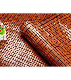 Mua Chiếu tre /chiếu trúc hạt đen Việt Nam cao cấp bao đẹp hàng có sẵn - Nâu,1.4m x 2m tại Cửa Hàng nệm Thành Công